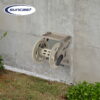 Suncast Handler Taupe 200 feet of 0.63-inch Standard Vinyl Hose Wall-Mounted Hose Reel