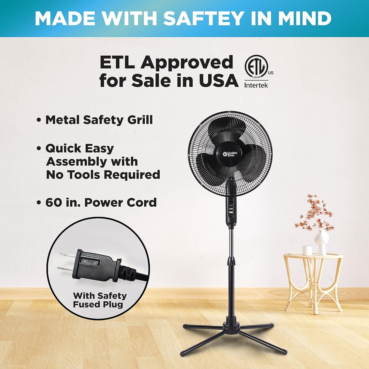4f912aee-ea8f-4e39-8aef-ab92d865e740.0b7822b4317f74ee9cf89fa1c0b6cf86.jpeg Comfort Zone 16 in. 3-Speed Adjustable-Height Pedestal Fan, Pink