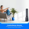 Midea 41-Inch Bladeless Tower Fan & HEPA Purifier, Smart WIFI Enabled, Remote, Blue, AMS150-PBW Midea 41-Inch Bladeless Tower Fan & HEPA Purifier, Smart WIFI Enabled, Remote, Blue, AMS150-PBW