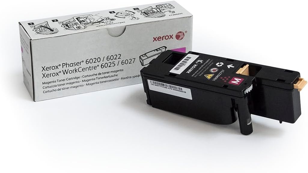 Xerox Phaser 6020/6022 / Workcentre 6025/6027 Magenta Standard Capacity Toner Cartridge (1,000 Pages) - 106R02757