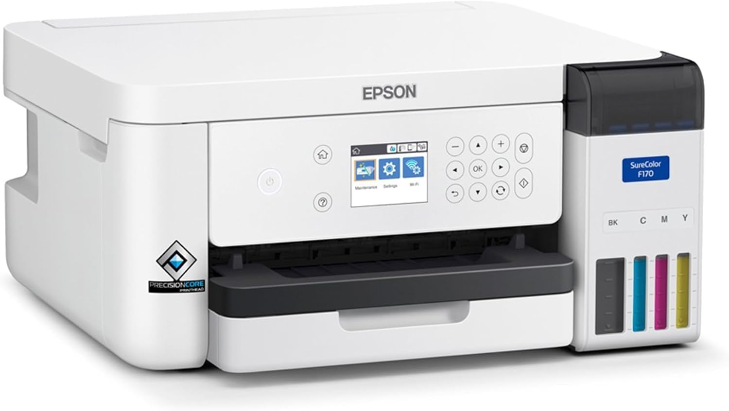 51CbV5JoanL._AC_SL1500_.jpg Epson SureColor F170 Dye-Sublimation Printer. Includes Full Set of Ink, User Guide, & AC Power Cable SCF170 - Compact 8.5" x 11" Format - Original Product with Full Manufacturer Support by ORINOKIA.