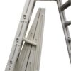 Confer Plastics 7100X Evolution 48" to 54" Adjustable A Frame Above Ground Swimming Pool Entry Ladder with Flip Up and Locking Section for Safety Confer Plastics 7100X Evolution 48" to 54" Adjustable A Frame Above Ground Swimming Pool Entry Ladder with Flip Up and Locking Section for Safety