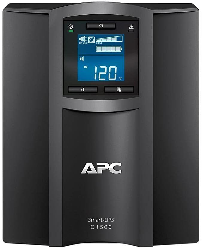 APC 1500VA Smart UPS with SmartConnect, SMC1500C Sinewave UPS Battery Backup, AVR, 120V, Line Interactive Uninterruptible Power Supply APC 1500VA Smart UPS with SmartConnect, SMC1500C Sinewave UPS Battery Backup, AVR, 120V, Line Interactive Uninterruptible Power Supply - Image 2