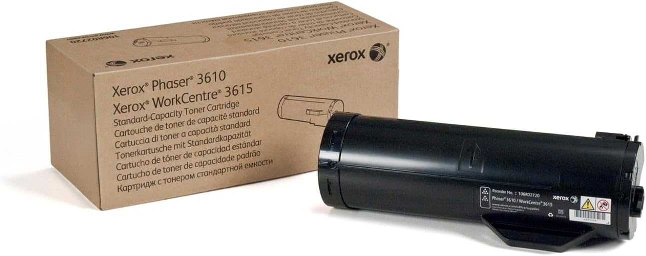 Xerox Phaser 3610 Black Standard Capacity Toner Cartridge (5,900 Pages) - 106R02720