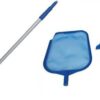 Intex 12' x 2.5' Round Pool w/ Filter Pump & Pool Cleaning Kit w/ Vacuum & Pole