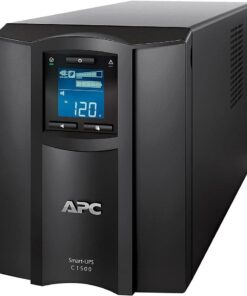 APC 1500VA Smart UPS with SmartConnect, SMC1500C Sinewave UPS Battery Backup, AVR, 120V, Line Interactive Uninterruptible Power Supply
