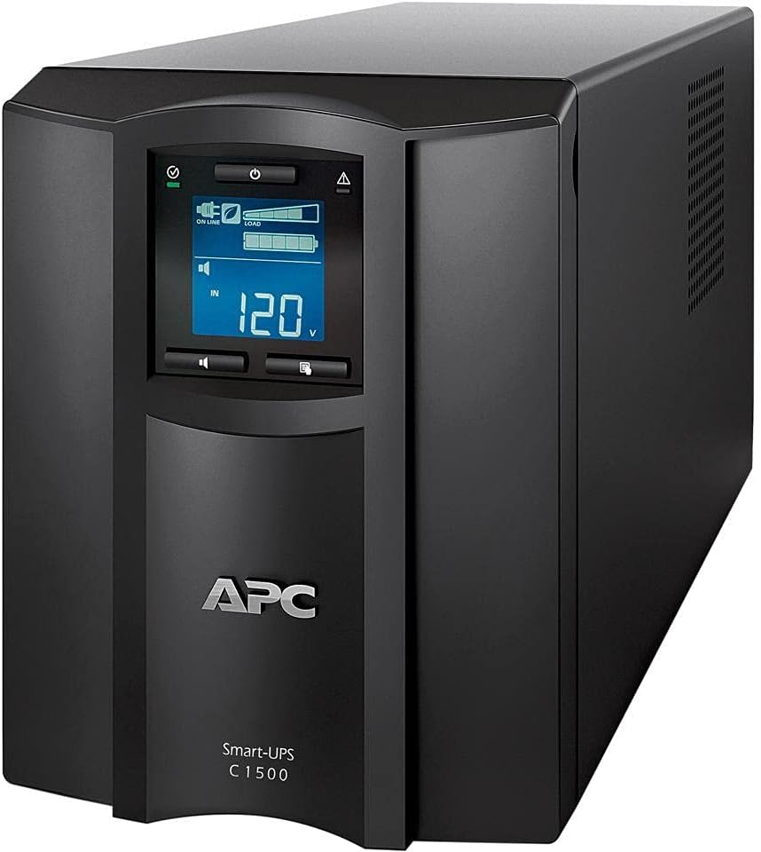 APC 1500VA Smart UPS with SmartConnect, SMC1500C Sinewave UPS Battery Backup, AVR, 120V, Line Interactive Uninterruptible Power Supply APC 1500VA Smart UPS with SmartConnect, SMC1500C Sinewave UPS Battery Backup, AVR, 120V, Line Interactive Uninterruptible Power Supply