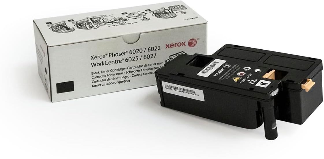 Xerox Phaser 6022 Black Standard Capacity Toner Cartridge (2,000 Pages) - 106R02759