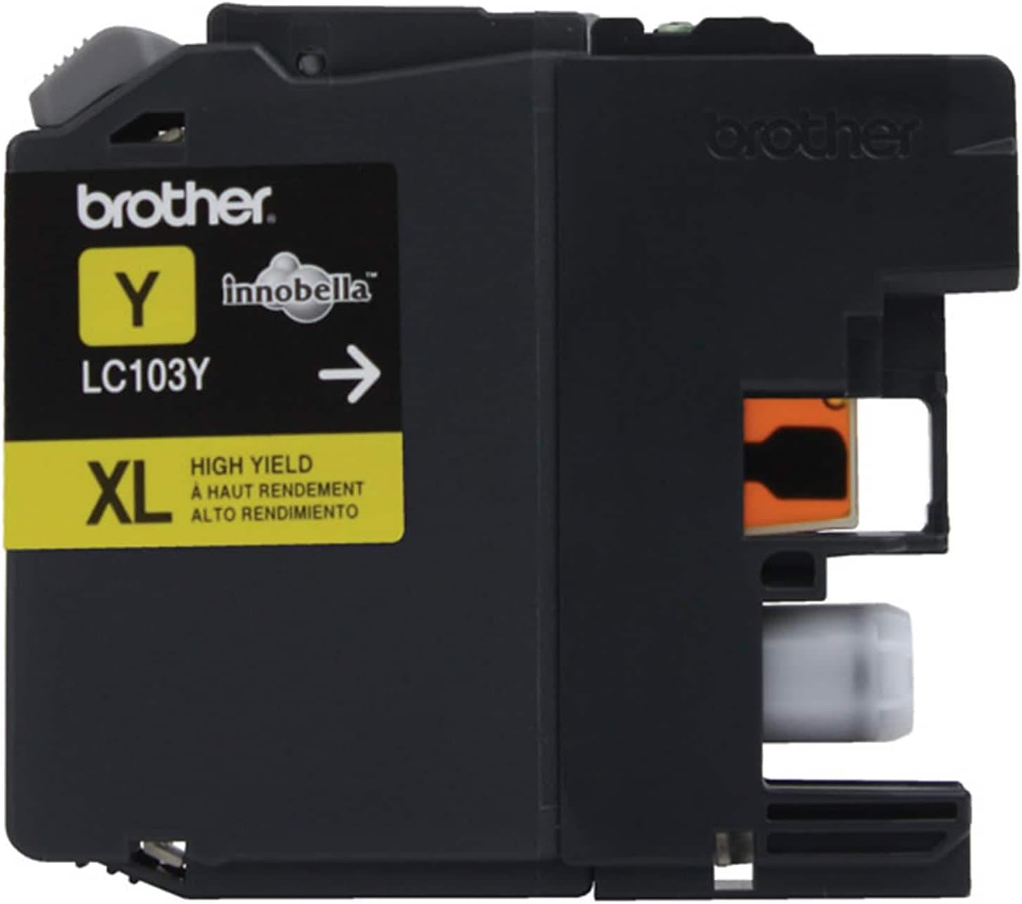 51qSR3oJjVL._AC_SL1500_.jpg Brother LC1033PKS, LC-103, Innobella High-Yield Ink, 600 Page-Yield, 3/Pack, Cyan-Magenta-Yellow