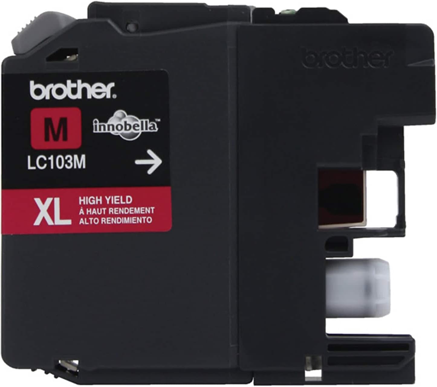 51rZs5Z7oqL._AC_SL1500_.jpg Brother LC1033PKS, LC-103, Innobella High-Yield Ink, 600 Page-Yield, 3/Pack, Cyan-Magenta-Yellow