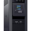 CyberPower CP1000PFCLCD PFC Sinewave UPS Battery Backup and Surge Protector, 1000VA/600W, 10 Outlets, AVR, Mini-Tower, UL Certified