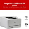 Canon Color imageCLASS LBP646Cdw Wireless Laser Single-Function Printer for Duplex Printing, White - 26 PPM Home Office, Small Office Printer