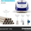 Hayward Pool Vacuum Navigator Pro Automatic Pool Vacuum for Inground Pools (Pool Cleaner for Vinyl Surfaces up to 20 x 40 ft) W3925ADV Same as 925ADV