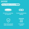 Intex 12' x 30" Round Metal Frame Outdoor Above Ground Swimming Pool Set with Filter Pump, Cartridges, 42 Inch Steel Pool Ladder, and Secure Cover Intex 12' x 30" Round Metal Frame Outdoor Above Ground Swimming Pool Set with Filter Pump, Cartridges, 42 Inch Steel Pool Ladder, and Secure Cover