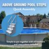 Doheny's Pool Step for Above Ground Swimming Pools