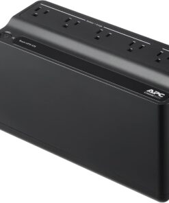 APC Back-UPS 425VA / 255W UPS Battery Backup Surge Protector, 6 Outlets, Small UPS for Router, Modem & Home Office, BE425M