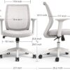 Staples Ergonomic Task Chair, Mesh, Gray