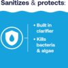 HTH 42055 Pool Care 3" Chlorine Tabs Advanced, Swimming Pool Sanitizer with Clarifier & Algaecide - Destroys Bacteria & Algae, Delivers Crystal Clear Water All Season, Slow Dissolving, 25 lbs HTH 42055 Pool Care 3" Chlorine Tabs Advanced, Swimming Pool Sanitizer with Clarifier & Algaecide - Destroys Bacteria & Algae, Delivers Crystal Clear Water All Season, Slow Dissolving, 25 lbs