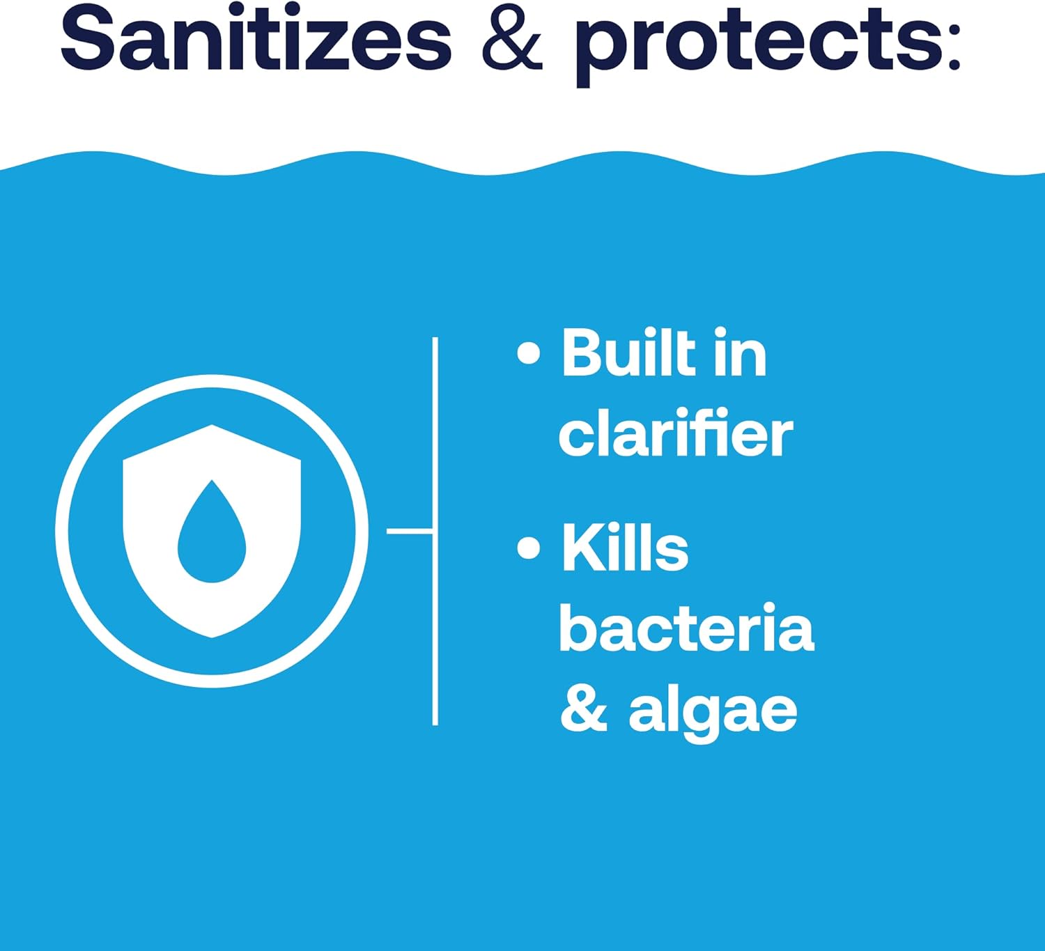 61EOetLhFcL._AC_SL1500_.jpg HTH 42055 Pool Care 3" Chlorine Tabs Advanced, Swimming Pool Sanitizer with Clarifier & Algaecide - Destroys Bacteria & Algae, Delivers Crystal Clear Water All Season, Slow Dissolving, 25 lbs