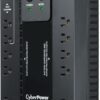CyberPower EC750G Ecologic UPS Battery Backup and Surge Protector, 750VA/450W, 12 Outlets, ECO Mode, Compact, UL Certified