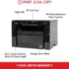 Canon imageCLASS MF3010 VP - Wired Monochrome Multifunction Laser Printer with Scanner, Copier, USB Cable Included, Up To 2,300 Page Toner Yield in Box, 19 PPM, Black Canon imageCLASS MF3010 VP - Wired Monochrome Multifunction Laser Printer with Scanner, Copier, USB Cable Included, Up To 2,300 Page Toner Yield in Box, 19 PPM, Black