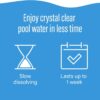 Poolife NST Tablets for Pool Sanitation, Clear Water & Prevent CYA Buildup - Slow-Dissolving Calcium Hypochlorate - Pool Chlorine Tablets Work with NST Feeder, Floater & Skimmer - 20.2 lb