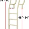 Aqua Select Heavy-Duty in-Pool Ladder | White | Supports 300 Pounds | Easy-to-Install Design | White Aqua Select Heavy-Duty in-Pool Ladder | White | Supports 300 Pounds | Easy-to-Install Design | White