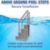 Doheny's Pool Step for Above Ground Swimming Pools