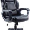 Staples Mcallum Ergonomic Manager & Executive Office Chair, Task Desk Swivel Chair with Wheels, Adjustable Height, Bonded Leather, Black Staples Mcallum Ergonomic Manager & Executive Office Chair, Task Desk Swivel Chair with Wheels, Adjustable Height, Bonded Leather, Black