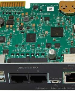 APC UPS Network Management Card 3, Rack, Black with 2 USB Ports and Temperature Monitoring, Newest Model 2020 (AP9641)