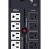 CyberPower CP1000PFCLCD PFC Sinewave UPS Battery Backup and Surge Protector, 1000VA/600W, 10 Outlets, AVR, Mini-Tower, UL Certified