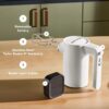 KitchenAid Go Cordless Hand Mixer, Metal - KHMR762, Porcelain White