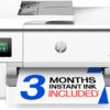 HP OfficeJet Pro 9720 Wide-Format Wireless All-in-One Color Inkjet Printer, Print, scan, Copy, fax up to 11x17, ADF, Duplex Printing Best-for-Office, 3 Month Trial of Instant Ink Included (C2XF9A)