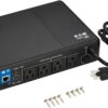 Tripp Lite Cloud-Connected 600VA UPS Battery Backup and Surge Protector, Remote Management & Monitoring, 300W, 4 Outlets, Computer UPS, Wall Mount Option, 5ft Cord, 3-Year Warranty (BC600RNC) Tripp Lite Cloud-Connected 600VA UPS Battery Backup and Surge Protector, Remote Management & Monitoring, 300W, 4 Outlets, Computer UPS, Wall Mount Option, 5ft Cord, 3-Year Warranty (BC600RNC)