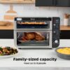 Ninja DCT451 12-in-1 Smart Double Oven with FlexDoor, Thermometer, FlavorSeal, Smart Finish, Rapid Top Convection and Air Fry Bottom , Stainless Steel Ninja DCT451 12-in-1 Smart Double Oven with FlexDoor, Thermometer, FlavorSeal, Smart Finish, Rapid Top Convection and Air Fry Bottom , Stainless Steel