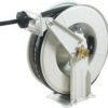 VEVOR Fuel Hose Reel, 1/2" x 50', Extra Long Retractable Machine Oil Hose Reel, Spring Driven Auto Swivel Rewind, Heavy-Duty Carbon Steel Construction with Hose for Auto Repair, Industries, 2300 PSI