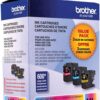 Brother LC1033PKS, LC-103, Innobella High-Yield Ink, 600 Page-Yield, 3/Pack, Cyan-Magenta-Yellow Brother LC1033PKS, LC-103, Innobella High-Yield Ink, 600 Page-Yield, 3/Pack, Cyan-Magenta-Yellow