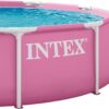 Intex 28295EP 10' x 30" Metal Frame Round Above Ground Swimming Pool - Pool Only