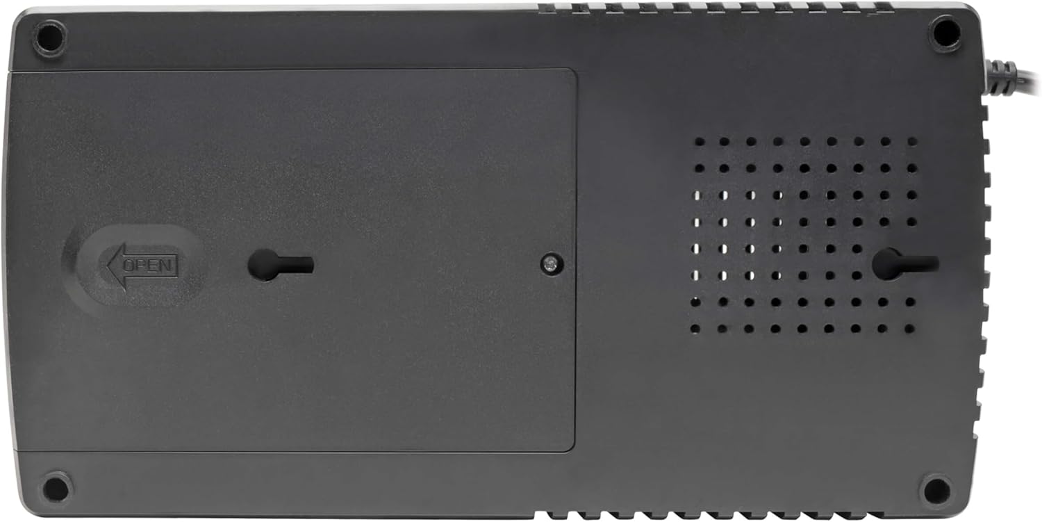 Tripp Lite 550VA UPS Battery Backup Surge Protector, AVR Automatic Voltage Regulation, 8-Outlet Uninterruptible Power Supply, Dataline Protection, 3-Year Warranty & Insurance (AVR550U) Tripp Lite 550VA UPS Battery Backup Surge Protector, AVR Automatic Voltage Regulation, 8-Outlet Uninterruptible Power Supply, Dataline Protection, 3-Year Warranty & Insurance (AVR550U) - Image 5