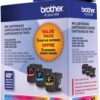 Brother LC1033PKS, LC-103, Innobella High-Yield Ink, 600 Page-Yield, 3/Pack, Cyan-Magenta-Yellow Brother LC1033PKS, LC-103, Innobella High-Yield Ink, 600 Page-Yield, 3/Pack, Cyan-Magenta-Yellow