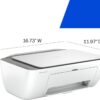 HP DeskJet 2923 Wireless All-in-One Color Inkjet Printer, Scanner, Copier, Best for Home, 6 Month Trial of Instant Ink Included, AI-Capable (B18JWA)