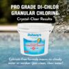 Doheny's Di-Chlor Granular Chlorine | Pro-Grade 3-in-1 Pool Sanitizer, Shock & Algaecide | Fast-Dissolving, Calcium-Free | 99.5% Sodium Dichlor, 56% Stabilized Chlorine | 100lb (2 x 50lb Buckets)