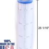 Optimum Pool Technologies® Pool Filter 4-Pack, Compatible Replacement for Pentair® Clean & Clear Plus 420 178584, R173576, Unicel C-7471, Pleatco PCC105, & Filbur FC-FC-6470, FC-1977 Filter Cartridges