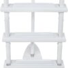 Aqua Select Heavy-Duty Resin Pool Entry System for Above Ground and Semi-Inground Pools | Adjustable for 48" to 54" Pool Walls | Wide Step Design | 350 lb Capacity Aqua Select Heavy-Duty Resin Pool Entry System for Above Ground and Semi-Inground Pools | Adjustable for 48" to 54" Pool Walls | Wide Step Design | 350 lb Capacity