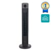 Midea 42-Inch Tower Fan Smart WiFi Enabled with 12 Speed Settings, Remote, Grey, MSFZ42W6WB Midea 42-Inch Tower Fan Smart WiFi Enabled with 12 Speed Settings, Remote, Grey, MSFZ42W6WB