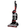 BISSELL CleanView Bagless Upright Vacuum, OnePass Technology, Active Extension Wand, Multi-Level Filtration, Black, Model 3533, Red/Black