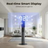 41" Tower Fan, Wide Oscillating Fans with 3 Speeds, 3 Modes, 26 ft/s High Velocity, LED Display with Remote, 12H Timer, for Home,Living Room,Office