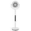 Midea Adjustable Pedestal Fan, 12 Speed, Auto Oscillation, Dust Filter, Smart, Remote, 33.9-44.1", White Midea Adjustable Pedestal Fan, 12 Speed, Auto Oscillation, Dust Filter, Smart, Remote, 33.9-44.1", White