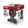 Hyper Tough 20V 7.5 inch Cordless Misting Fan, with 2.0Ah Lithium-Ion Battery Pack and Charger, C1024, New Condition