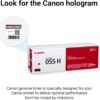 Canon Genuine 055 Magenta Toner Cartridge High Capacity Compatible with LBP664Cdw, MF741Cdw, MF743Cdw, MF745Cdw, MF746Cdw